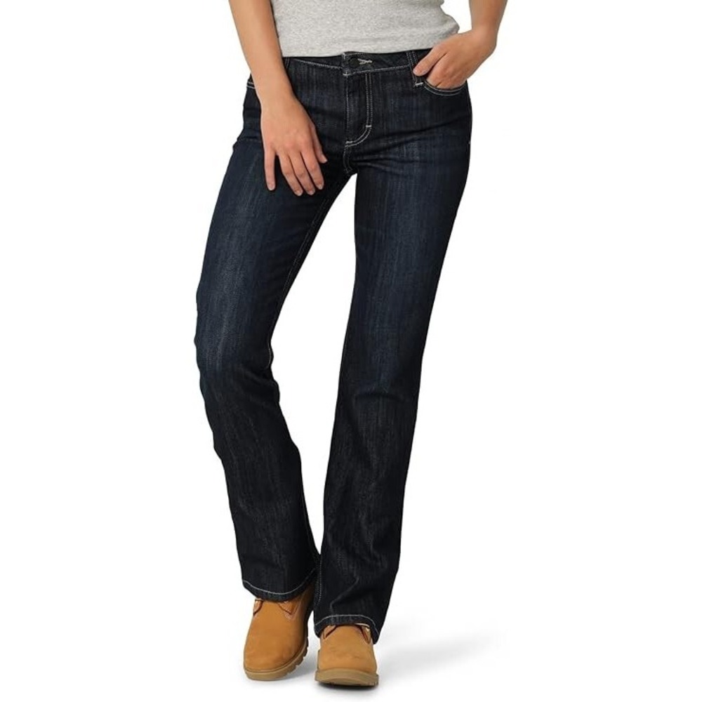 Wrangler Riggs Workwear Women's FR Retro Mae Boot Cut Jean, 17/30